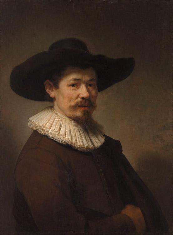 REMBRANDT Harmenszoon van Rijn Portrait of Herman Doomer (mk33) France oil painting art